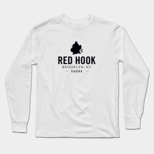 Red Hook (black) Long Sleeve T-Shirt
